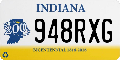 IN license plate 948RXG