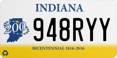 IN license plate 948RYY