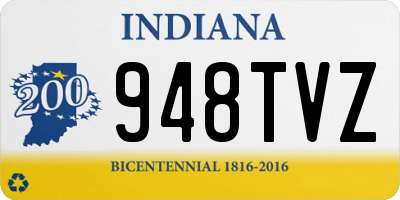 IN license plate 948TVZ