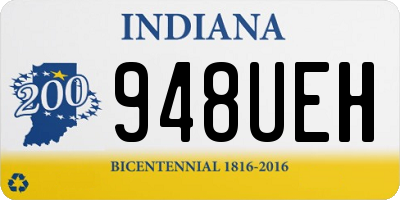 IN license plate 948UEH