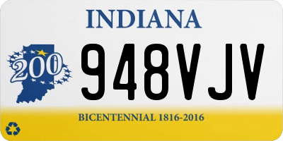 IN license plate 948VJV