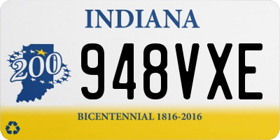 IN license plate 948VXE