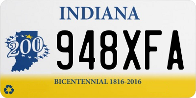 IN license plate 948XFA
