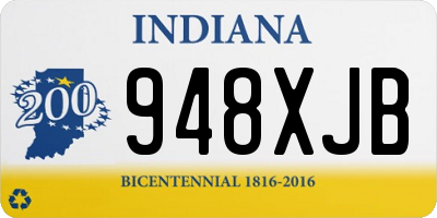 IN license plate 948XJB