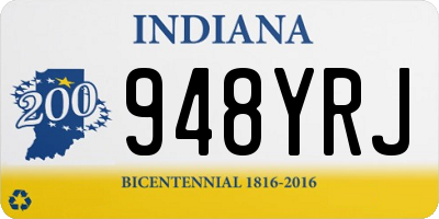 IN license plate 948YRJ