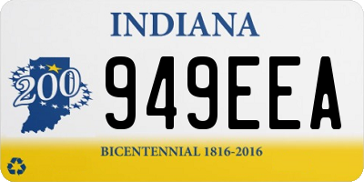 IN license plate 949EEA