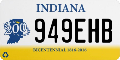 IN license plate 949EHB