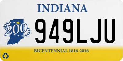 IN license plate 949LJU