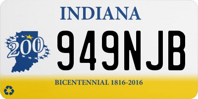IN license plate 949NJB