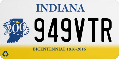 IN license plate 949VTR