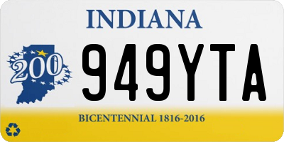 IN license plate 949YTA