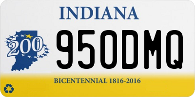 IN license plate 950DMQ