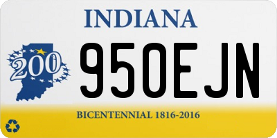 IN license plate 950EJN