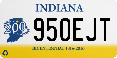 IN license plate 950EJT