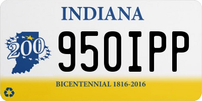 IN license plate 950IPP