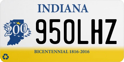 IN license plate 950LHZ