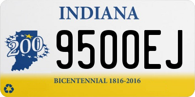 IN license plate 950OEJ