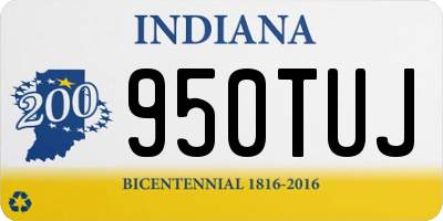 IN license plate 950TUJ