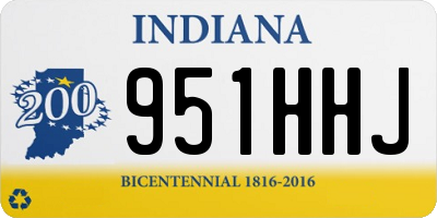 IN license plate 951HHJ