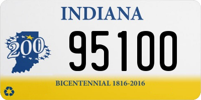 IN license plate 951OO