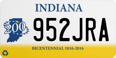 IN license plate 952JRA