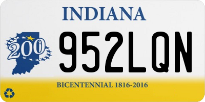 IN license plate 952LQN