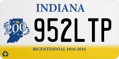IN license plate 952LTP