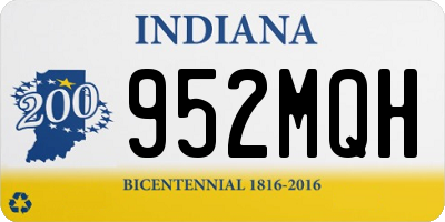 IN license plate 952MQH