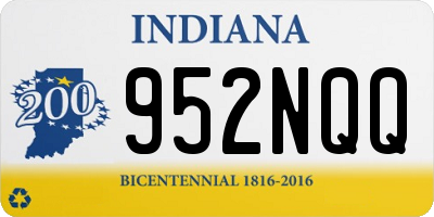 IN license plate 952NQQ