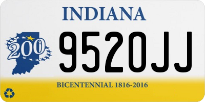 IN license plate 952OJJ