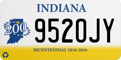 IN license plate 952OJY