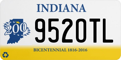 IN license plate 952OTL