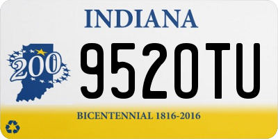IN license plate 952OTU