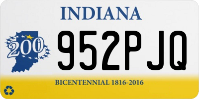 IN license plate 952PJQ
