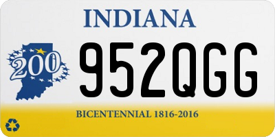 IN license plate 952QGG