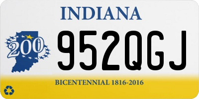 IN license plate 952QGJ