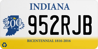 IN license plate 952RJB