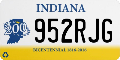 IN license plate 952RJG
