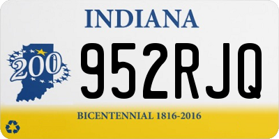 IN license plate 952RJQ