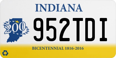 IN license plate 952TDI
