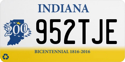 IN license plate 952TJE