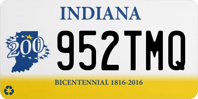 IN license plate 952TMQ