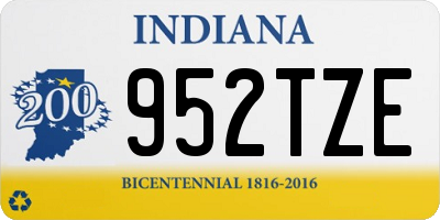 IN license plate 952TZE