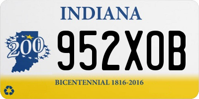 IN license plate 952XOB