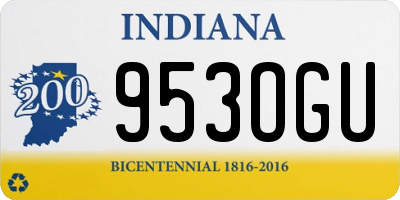 IN license plate 953OGU