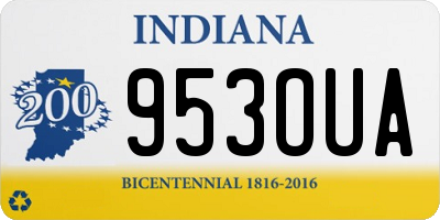 IN license plate 953OUA