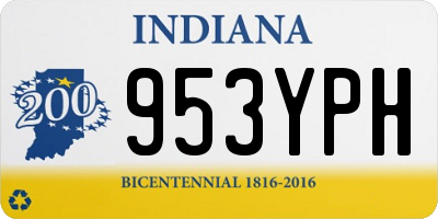 IN license plate 953YPH