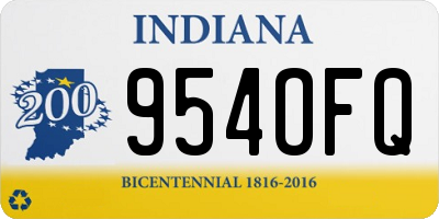 IN license plate 954OFQ