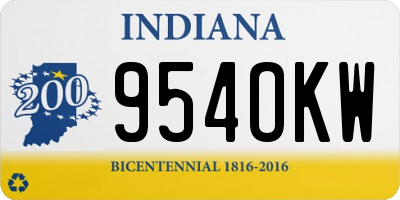 IN license plate 954OKW