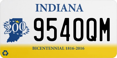 IN license plate 954OQM